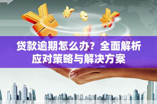 三湾贷款逾期怎么办？全面解析应对策略与解决方案