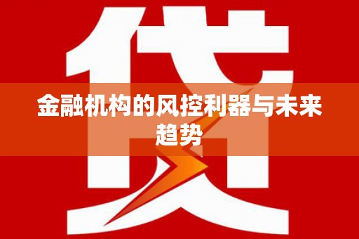 三湾金融机构的风控利器与未来趋势