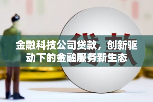 三湾金融科技公司贷款，创新驱动下的金融服务新生态