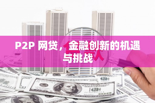三湾P2P 网贷，金融创新的机遇与挑战