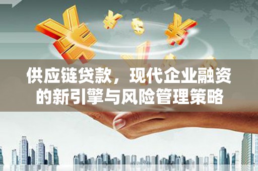 三湾供应链贷款，现代企业融资的新引擎与风险管理策略