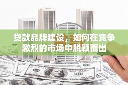 三湾贷款品牌建设，如何在竞争激烈的市场中脱颖而出