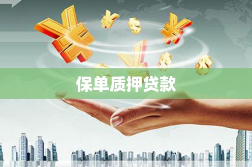 三湾保单质押贷款
