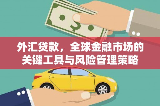 三湾外汇贷款，全球金融市场的关键工具与风险管理策略