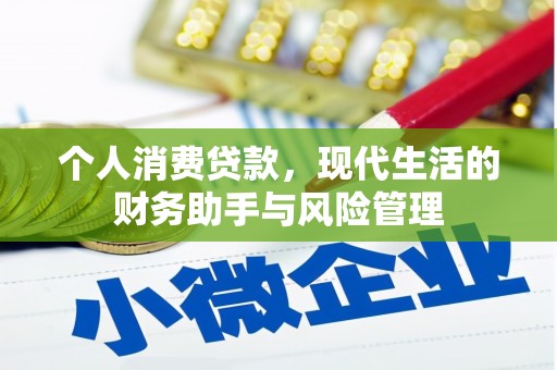 三湾个人消费贷款，现代生活的财务助手与风险管理