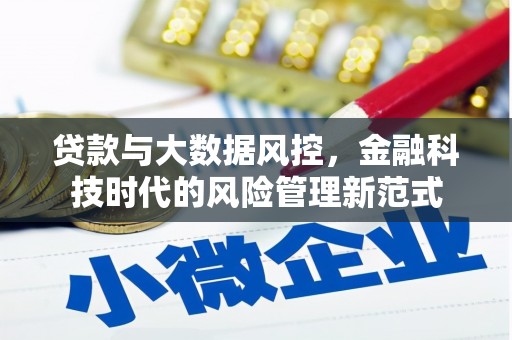 三湾贷款与大数据风控，金融科技时代的风险管理新范式