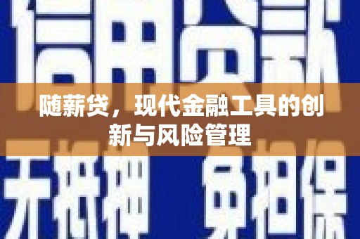 三湾随薪贷，现代金融工具的创新与风险管理
