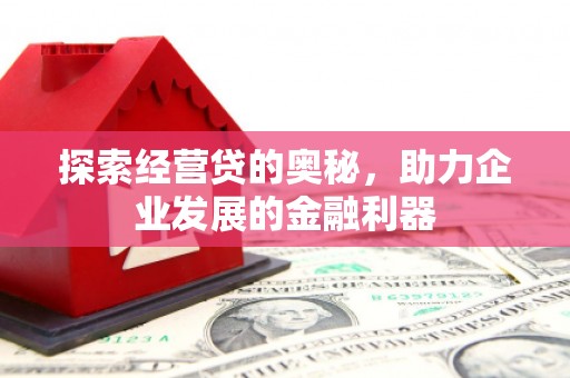三湾探索经营贷的奥秘，助力企业发展的金融利器