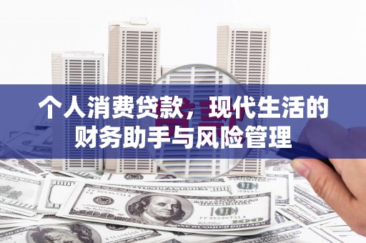 三湾个人消费贷款，现代生活的财务助手与风险管理
