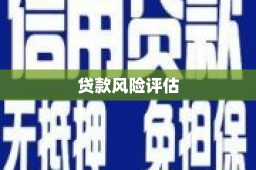 三湾贷款风险评估