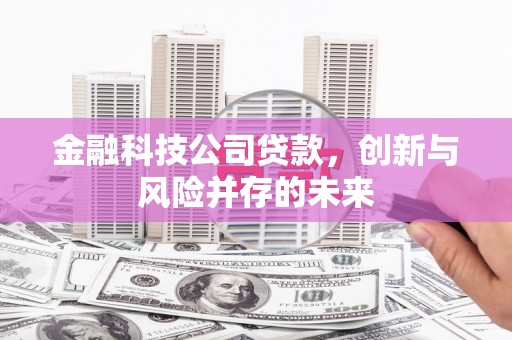 三湾金融科技公司贷款，创新与风险并存的未来