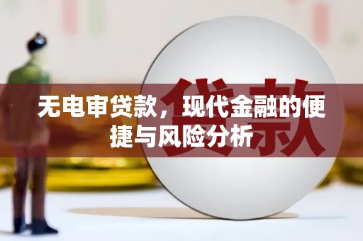 三湾无电审贷款，现代金融的便捷与风险分析