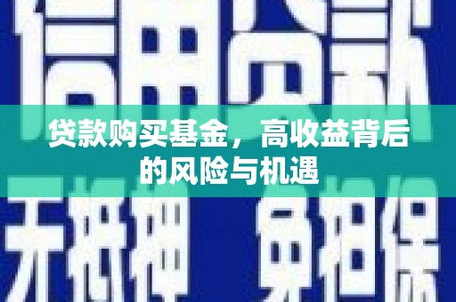 三湾贷款购买基金，高收益背后的风险与机遇