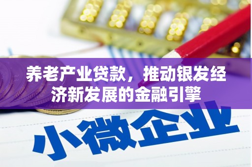 三湾养老产业贷款，推动银发经济新发展的金融引擎