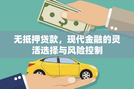 三湾无抵押贷款，现代金融的灵活选择与风险控制