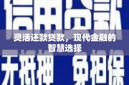 三湾灵活还款贷款，现代金融的智慧选择