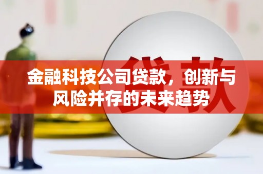 三湾金融科技公司贷款，创新与风险并存的未来趋势