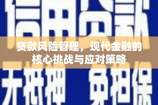 三湾贷款风险管理，现代金融的核心挑战与应对策略