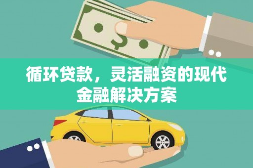 三湾循环贷款，灵活融资的现代金融解决方案