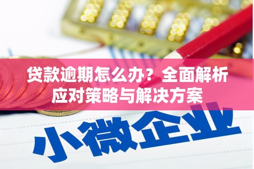 三湾贷款逾期怎么办？全面解析应对策略与解决方案