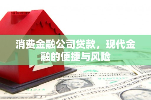 三湾消费金融公司贷款，现代金融的便捷与风险