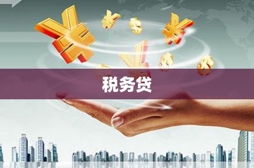 三湾税务贷