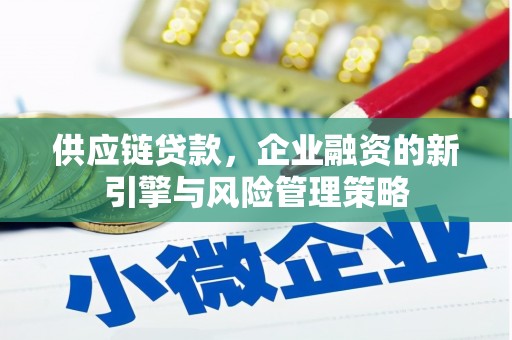 三湾供应链贷款，企业融资的新引擎与风险管理策略