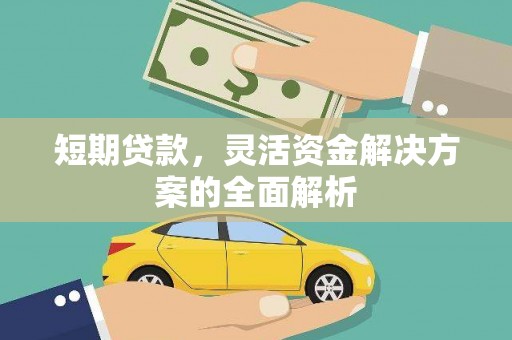 三湾短期贷款，灵活资金解决方案的全面解析
