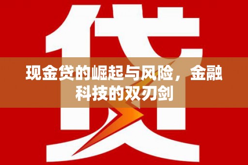三湾现金贷的崛起与风险，金融科技的双刃剑