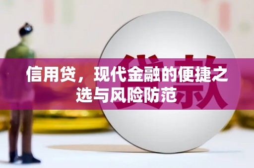 三湾信用贷，现代金融的便捷之选与风险防范