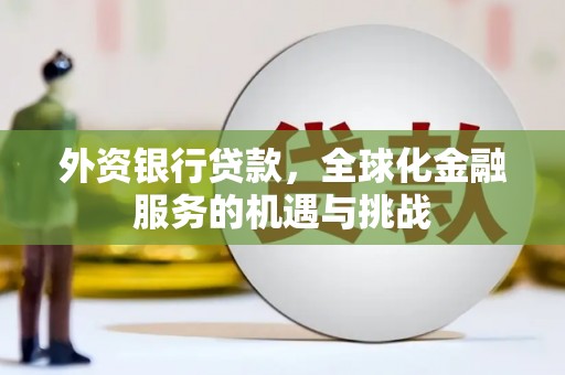 三湾外资银行贷款，全球化金融服务的机遇与挑战
