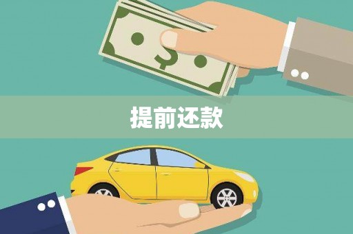 三湾提前还款