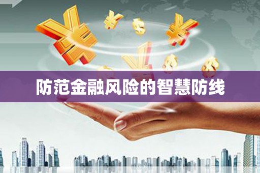 三湾防范金融风险的智慧防线