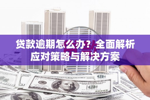 三湾贷款逾期怎么办？全面解析应对策略与解决方案