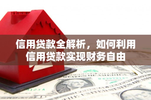 三湾信用贷款全解析，如何利用信用贷款实现财务自由
