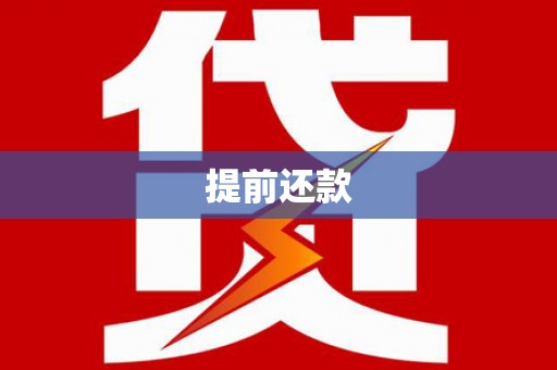 三湾提前还款