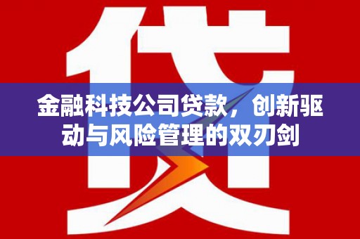 三湾金融科技公司贷款，创新驱动与风险管理的双刃剑